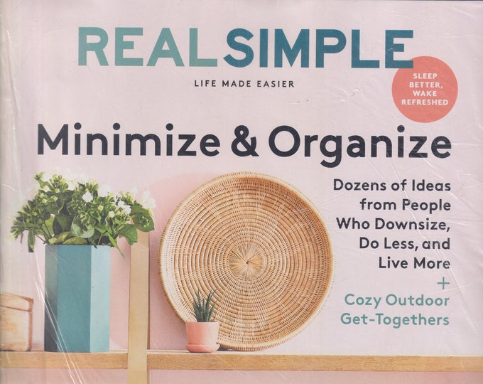 Real Simple February 2021 Minimize & Organize  (Magazine: General Interest)