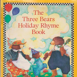 The Three Bears Holiday Rhyme Book by Jane Yolen  (Softcover: Children&#39;s, Picture book) 1996