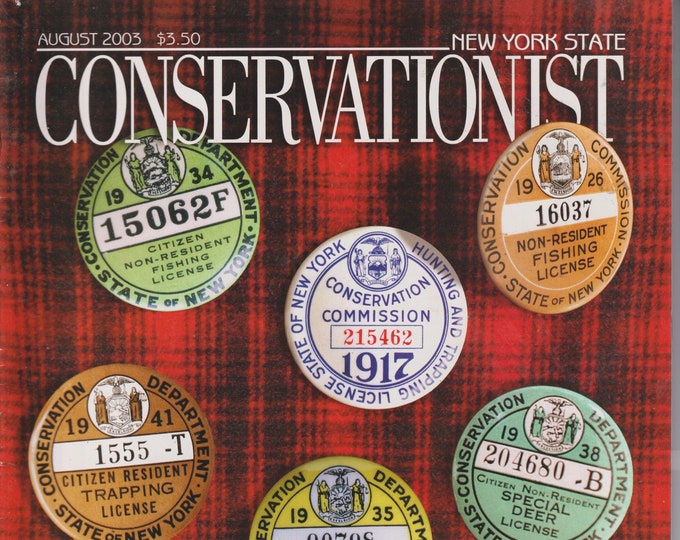 The Conservationist April 2003 Kayaking, Honeybees, American Robin (Magazine: Conservation, Nature, Environment, New York)