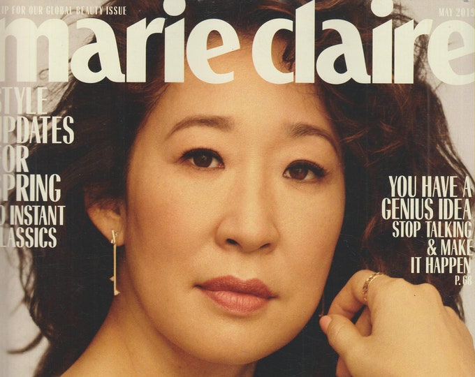 Marie Claire May 2019 Sandra Oh - Why TV's So Good Right Now  (Magazine: Women's, Fashion)