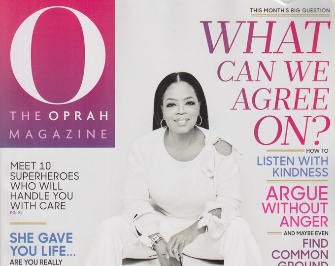 O Magazine May 2018 What  Can We Agree On?  (Magazine, Self-Help, Inspiration)