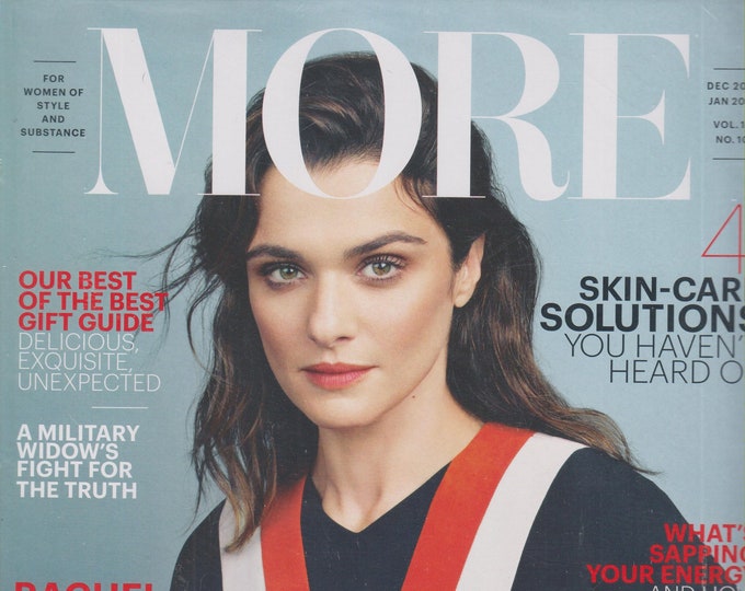 More December 2015/January 2016 Rachel Weisz on Crafting a Meaningful Life  (Magazine: Women's, Self-Help)