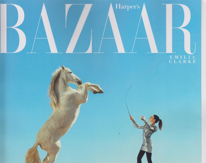 Harper's Bazaar June/July 2015 Emilia Clarke - New Season Fashion Preview   (Magazine: Fashion)