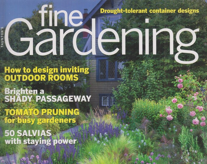 Taunton's Fine Gardening June 2016 Small Spaces That Deliver Big, Inviting Outdoor Rooms, Shady Passageway, Tomatoes (Magazine: Gardening)