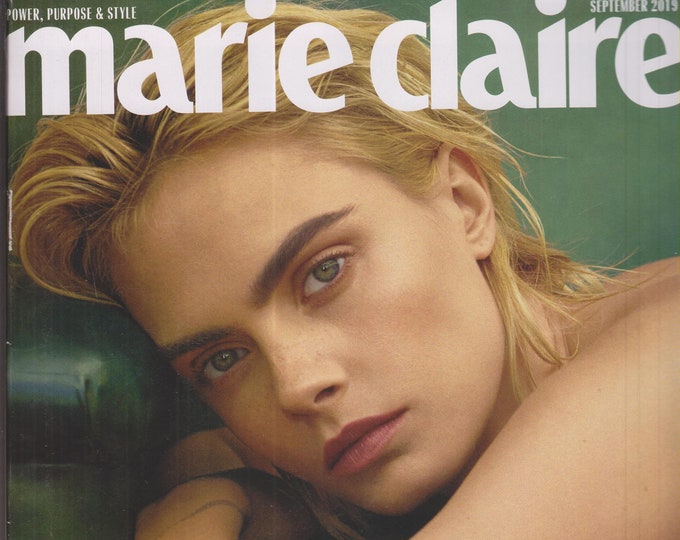 Marie Claire September 2019 Cara Delevingne (Magazine: Women's, Fashion)