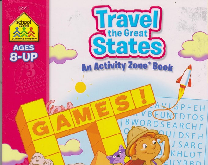Travel The Great States  (Softcover: Children's Activity Book Ages 8 and Up) 2009