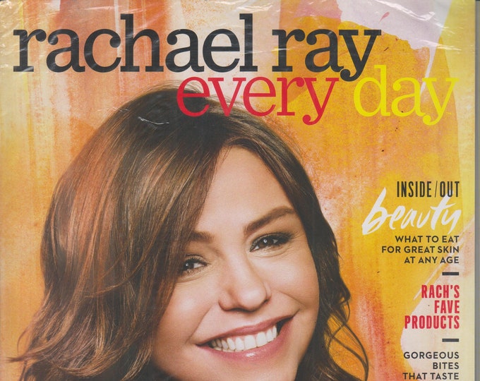 Rachael Ray Every Day May 2019 Let's Glow - Our First Ever Beauty Issue (Magazine: Cooking & Lifestyle)