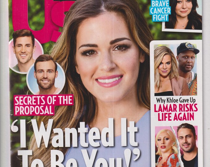 US Weekly August 8, 2016 Shannen Doherty, Khloe Kardashian, Lamar Odom, Lady Gaga, Taylor Kinney (Magazine: Celebrity, Gossip)