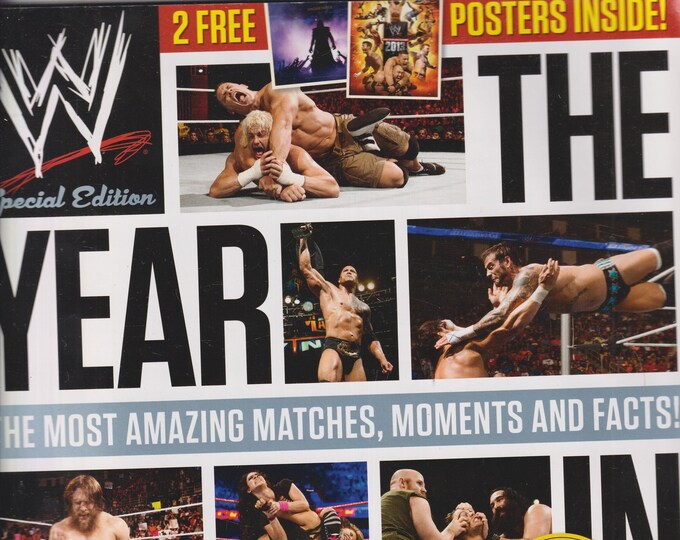 WW The Year in Photos Official 2013 Album & Posters  (Magazine: Wrestling)