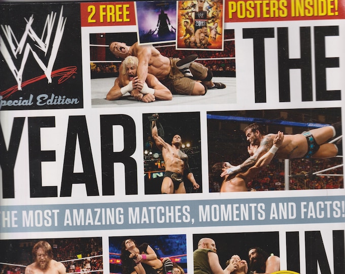 WW The Year in Photos Official 2013 Album & Posters  (Magazine: Wrestling)