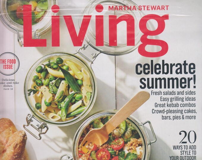Martha Stewart Living June 2016 Celebrate Summer! The Food Issue (Magazine: Home & Garden)