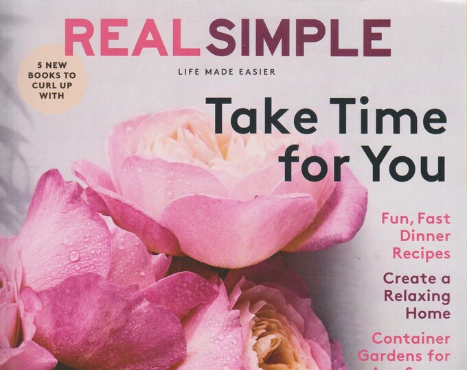 Real Simple May 2019 Take Time For You (Magazine: General Interest)