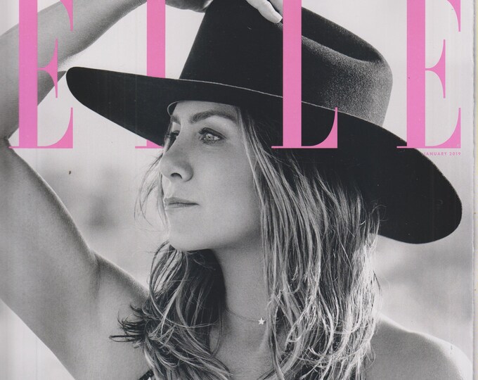 Elle January 2019 Jennifer Aniston  - Dear Emily  (Magazine, Women's) 2019