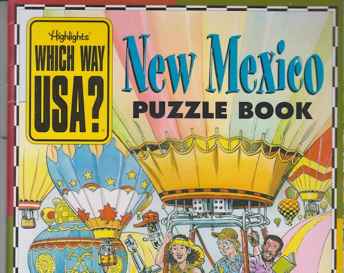 Highlights Which Way USA?  New Mexico Puzzle Book (Softcover: Children's)   1999