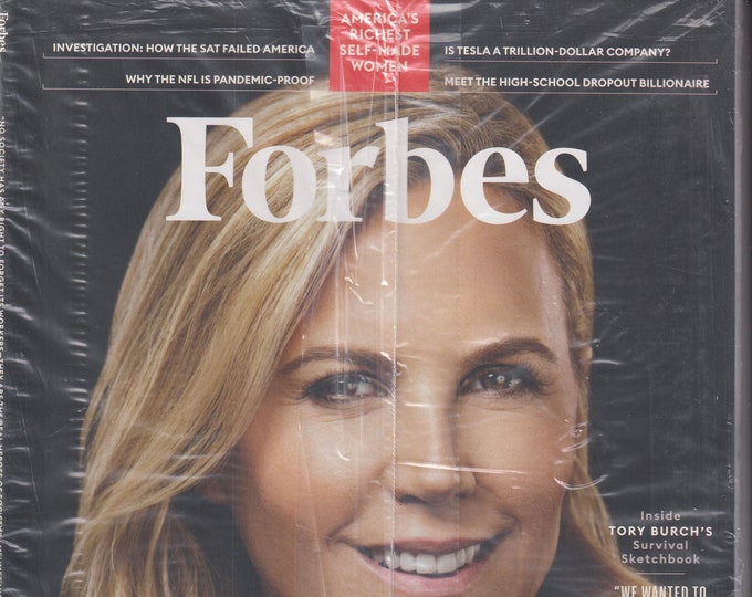 Forbes November 2020 Tory Burch, The Great Retail  Reinvention  (Magazine: Finance, Business)