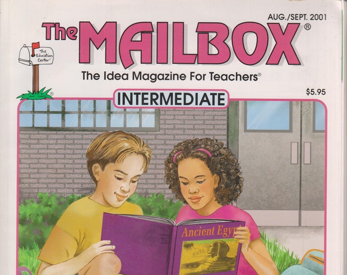 The Mailbox Intermediate August  September 2001 Simple & Compound Sentences, Multiplication, Science  (Magazine:  Educational, Teaching)