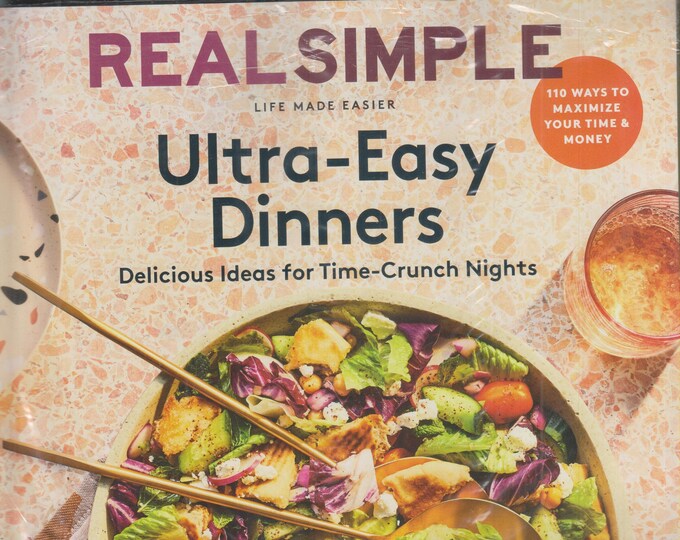 Real Simple September 2021 Ultra-Easy Dinners  (Magazine: General Interest)