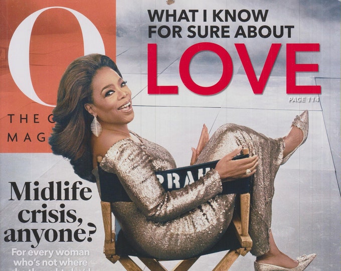 O Magazine  February 2020 What I Know For Sure About Love  (Magazine: Self-Help, Inspiration)