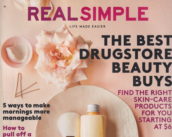 Real Simple March 2016 The Best Drugstore Buys, Manageable Mornings, Career Pivot (Magazine:  Home & Garden)