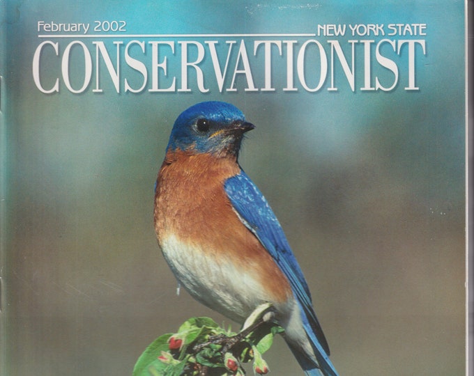 Conservationist February 2002 Bluebirds, Rachel Carson, Canyon Light  (Magazine:  Conservation, Nature)