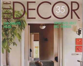 Elle Decor May 2024 Design's Big Things, The Debuts Issue (Magazine: Home Decor)