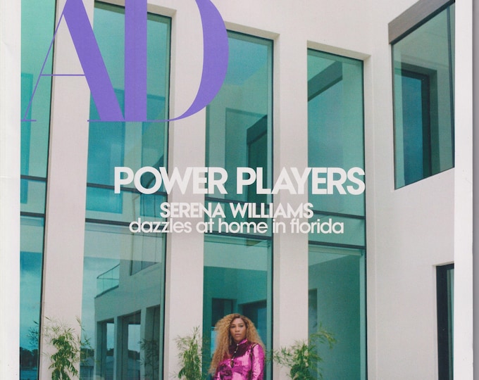 Architectural Digest  March 2021 Serena Williams - Power Players (Magazine: Home Decor)