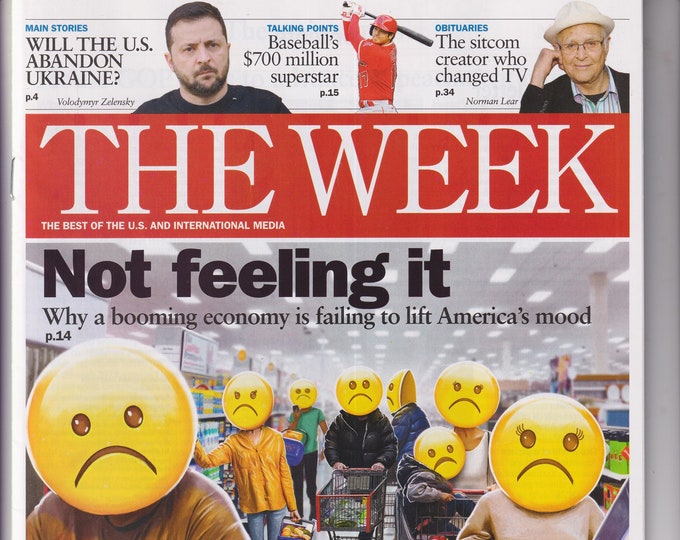 The Week December 22, 2023 America's Mood, Ukraine, Norman Lear (Magazine: Politics, Current Events, Commentary)