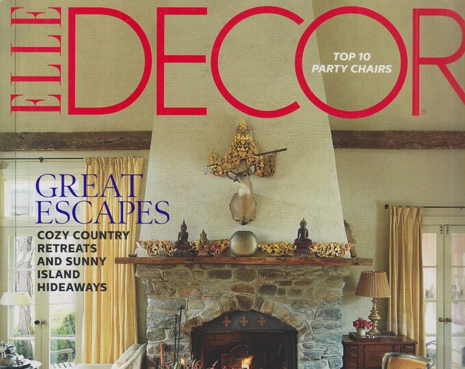 Elle Decor December 2014 Home for the Holidays  (Magazine: Home Decor)