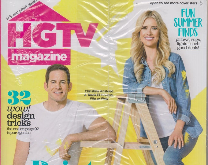 HGTV June 2019 Paint Everything Best Colors and Cool Mini Projects  (Magazine: Home Decor)
