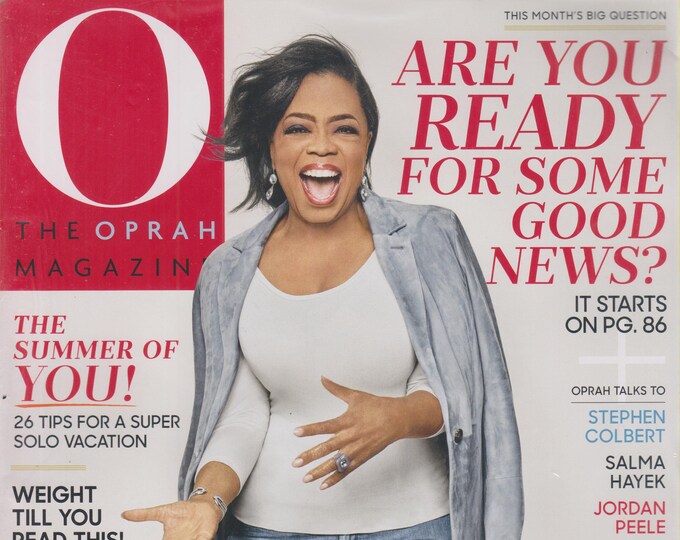 O Magazine June 2018 Are You Ready For Some Good News (Magazine, Self-Help, Inspiration)