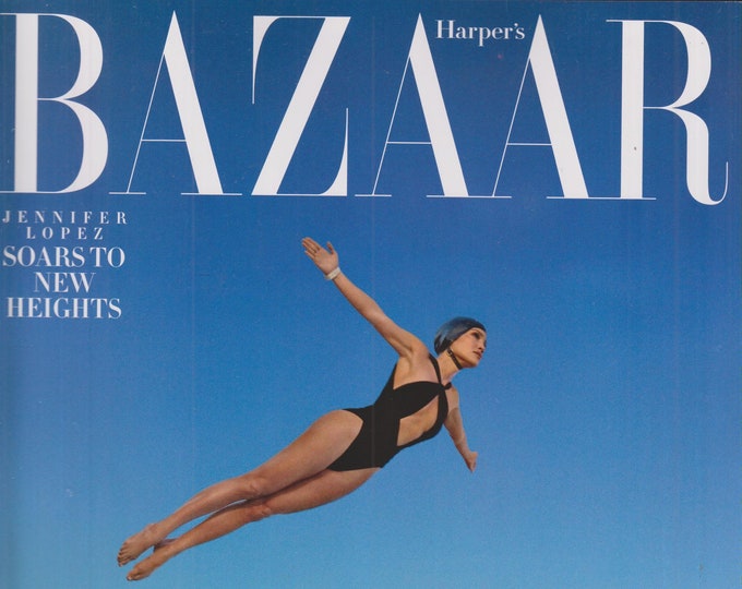 Harper's Bazaar February 2019 Jennifer Lopez Soars to New Heights (Magazine: Fashion)