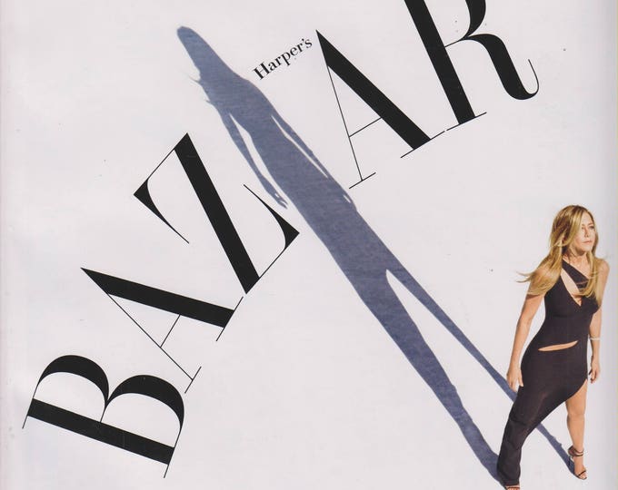 Harper's Bazaar October 2017 Jennifer Aniston (Magazine: Fashion)