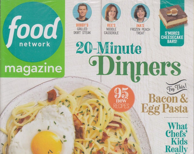 Food Network September 2019 20-Minute Dinners - 95 New Recipes  (Magazine: Cooking, Recipes)