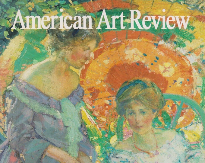American Art Review May June 2005 Afternoon Tea by Richard Emile Miller Cover  (Magazine: Art, Art Review)
