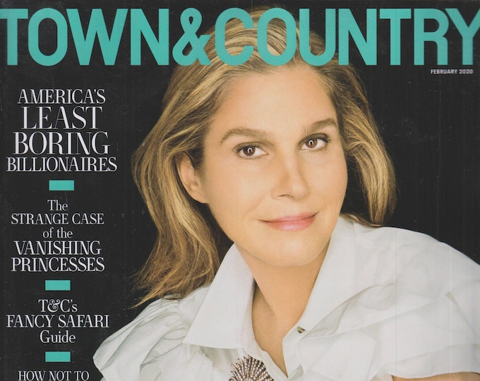 Town & Country February 2020 Aerin Lauder in Jewels That Made History (Magazine: General Interest)