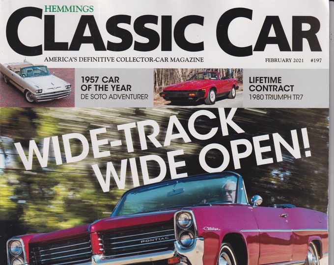 Hemmings Classic Car February 2021 (Pontiac Catalina) Wide Track Wide Open!  (Magazine: Automotive)