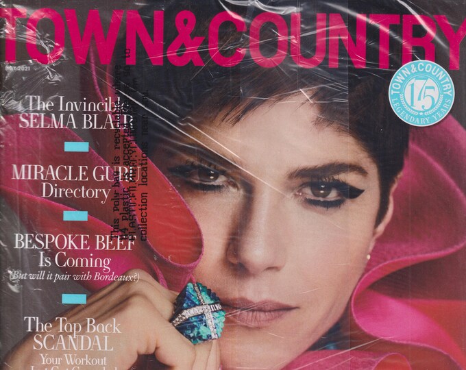Town & Country May 2021 The Invincible Selma Blair (Magazine: General Interest)