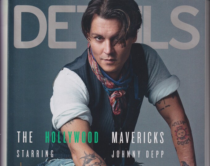 Details December 2014 January 2015 Johnny Depp - The Hollywood Mavericks (Magazine: Men's, General Interest)