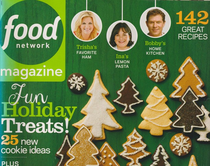 Food Network December 2013 Fun Holiday Treats, 142 Great Recipes (Magazine: Cooking, Recipes)