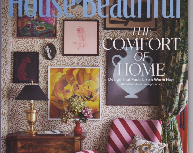 House Beautiful November December 2024 The Comfort of Home  (Magazine: Home Decor)
