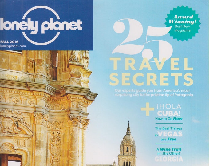 Lonely Planet Fall 2016 25 Travel Secrets - The Cultural Heart of Spain (Magazine: Travel)