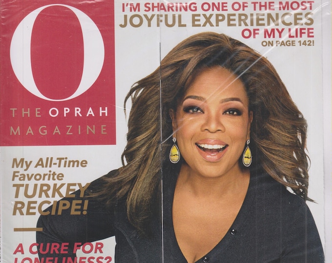 O Magazine November 2019 Thanksgiving Special; Joyful Experiences   (Magazine: Self-Help, Inspiration)