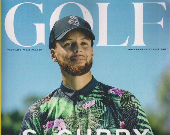 Golf Magazine November 2019 Steph  Curry Hero  (Magazine: Golf, Sports)