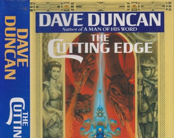 The Cutting Edge  by David Duncan (Part One of A Handful of Men)  (Hardcover: Fantasy, Science Fiction) 1992 First Edition