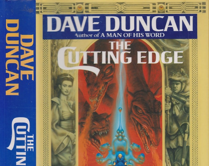 The Cutting Edge  by David Duncan (Part One of A Handful of Men)  (Hardcover: Fantasy) 1992 First Edition