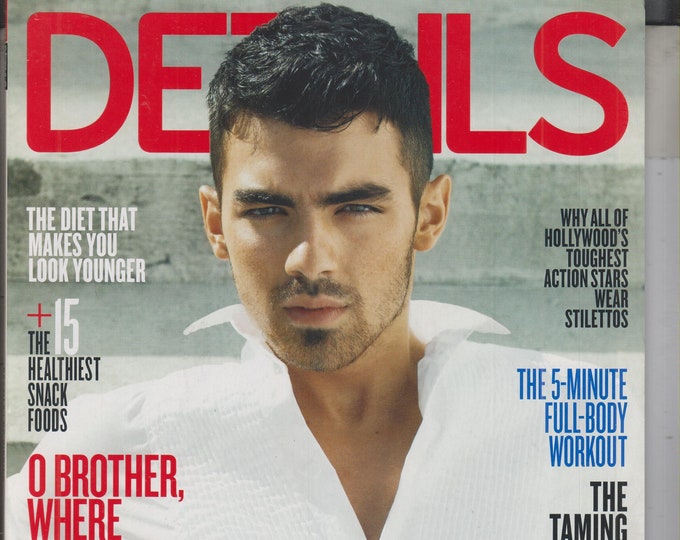 Details April 2011 Joe Jonas Goes It Alone (Magazine: Men's, General Interest)