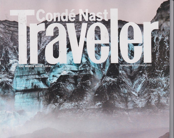 Conde Nast Traveler September October 2022 The Future of Travel  (Magazine: Travel)