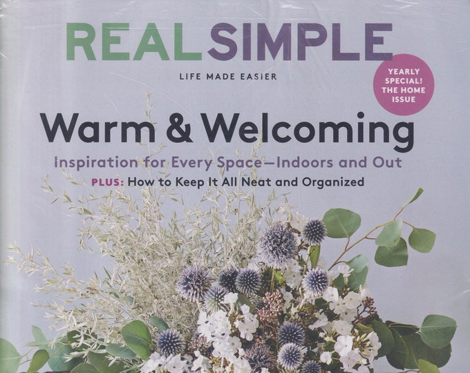Real Simple October 2020 Warm & Welcoming - The Home Issue  (Magazine: General Interest)