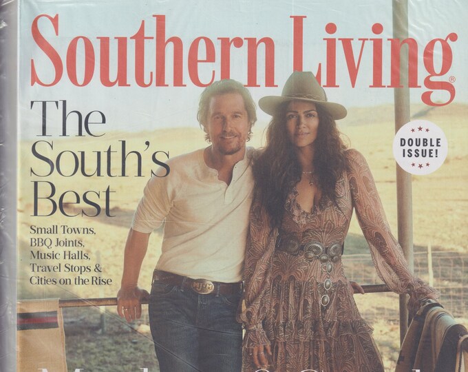 Southern Living  April 2024 Matthew McConaughey, The South's Best (Magazine: The South, Home & Garden, Regional)