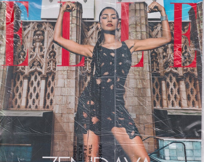 Elle September 2023 Zendaya Serves (Magazine: Fashion)